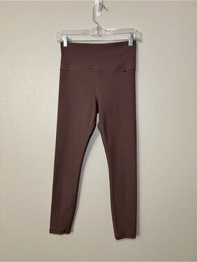 Athleta x Alicia Keys Ribbed High Rise Leggings Mauve Purple Womens Size Medium
